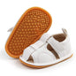 SOFMUO Baby Girls Boys Sparkly Bowknot Sandals Premium Soft Anti-Slip Rubber Sole Infant Summer Outdoor Shoes Toddler First Walkers