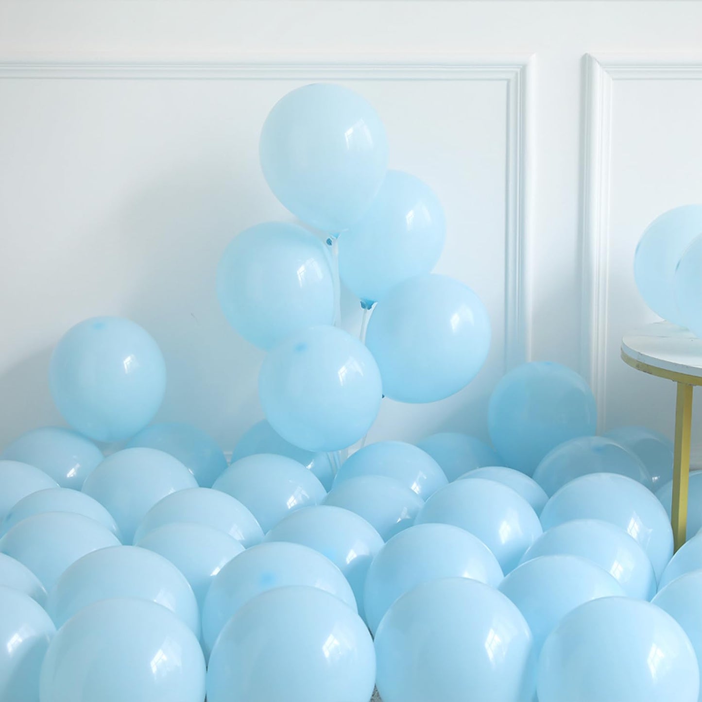 Spring Wildflowers Balloon Arch Kit 153Pcs Pastel Pink Blue Balloon Garland Kit, Daisy Flower Foil Balloons for Birthday Baby in Bloom Baby Shower Bridal Shower Wedding Wild One Party Decorations