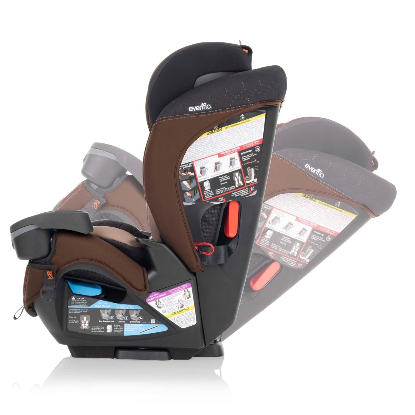 EveryFit/All4One 3-in-1 Convertible Car Seat (Augusta Pink)