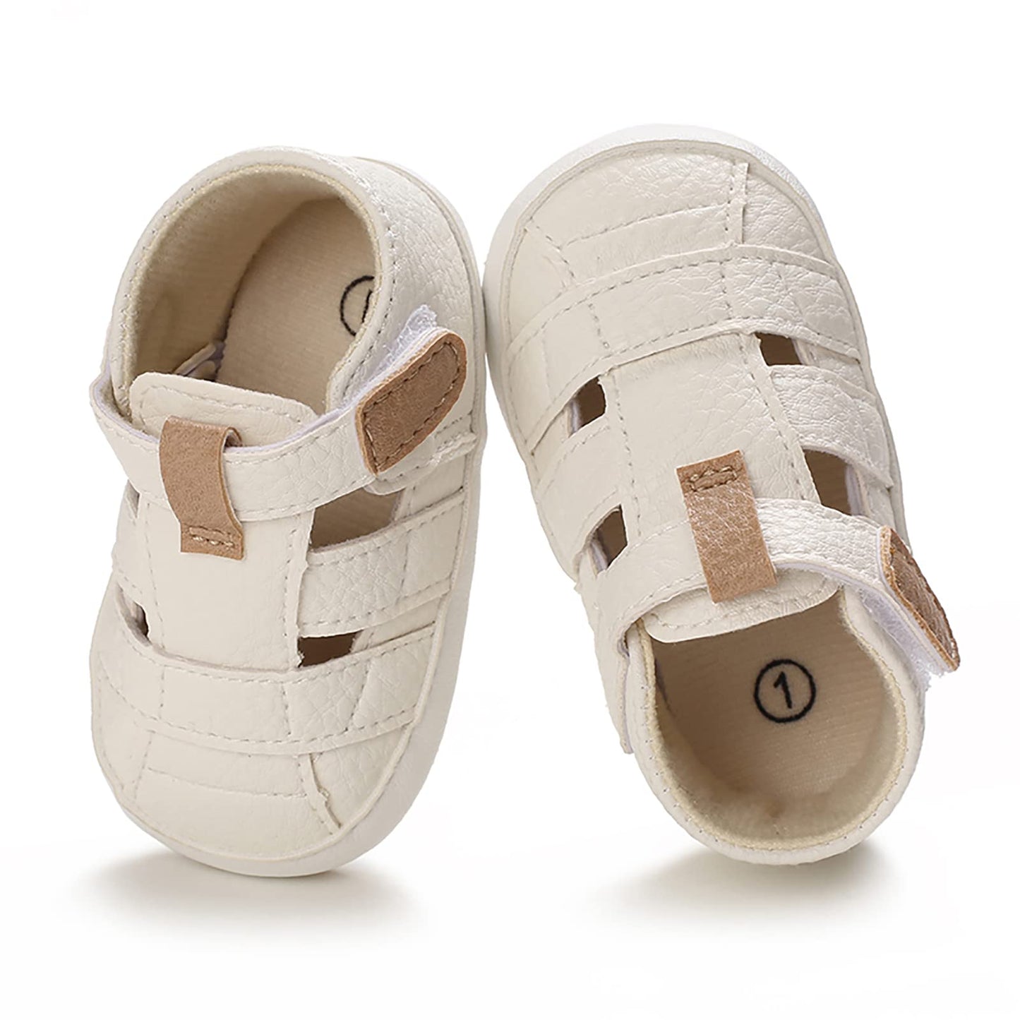 SOFMUO Baby Girls Boys Sparkly Bowknot Sandals Premium Soft Anti-Slip Rubber Sole Infant Summer Outdoor Shoes Toddler First Walkers