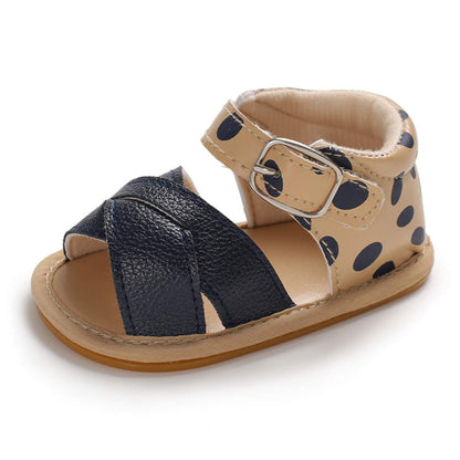 Baby Girl Sandals Summer Crib Shoes Bowknot Soft Sole Infant Girls Princess Dress Flats First Walker Shoes