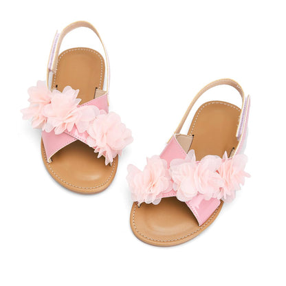 Toddler Girls Sandals Summer Flats Dress Shoes for Baby Little Kids Girl