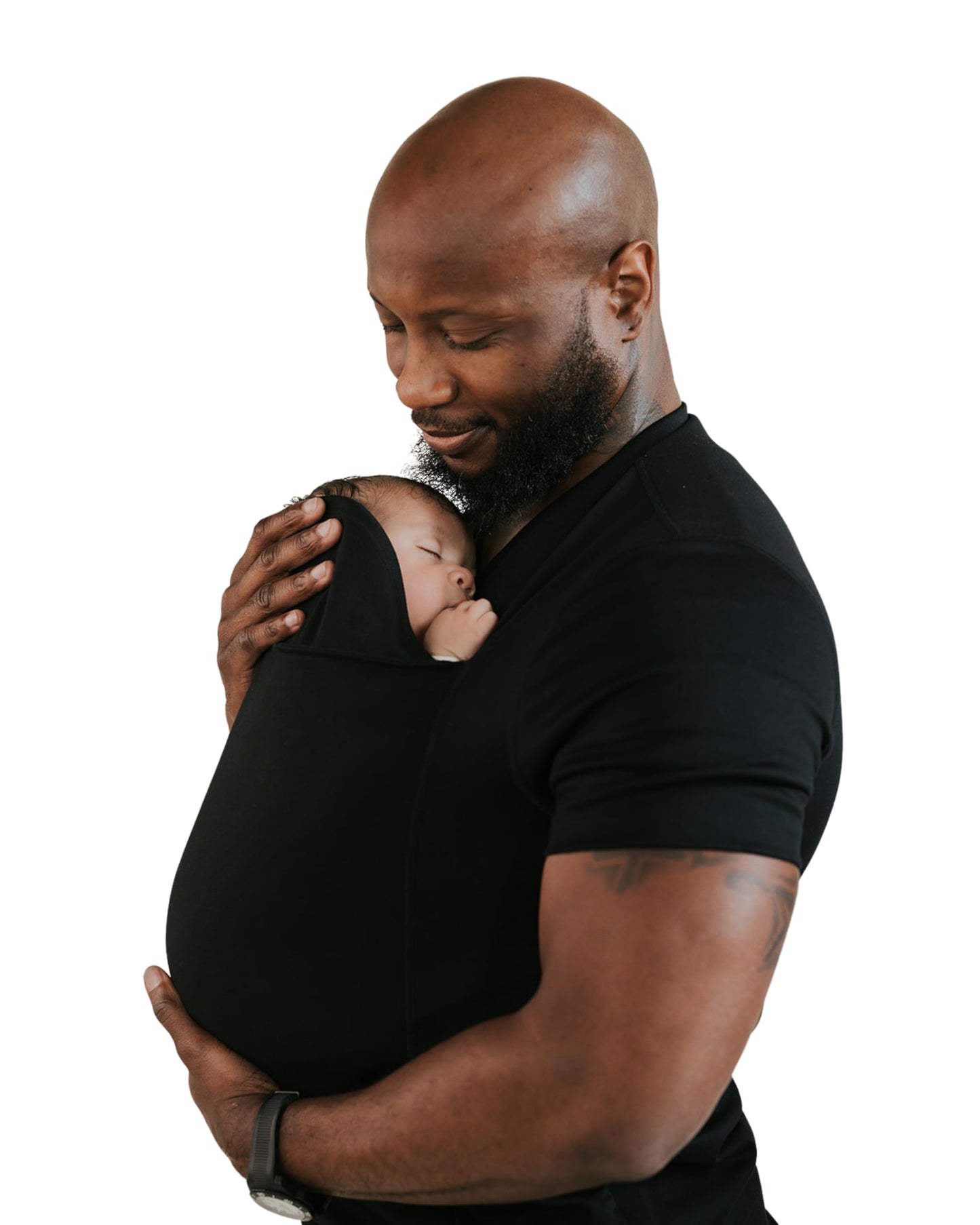 Lalabu The Dad Shirt | Hands-Free Baby Carrier for Dad with Kangaroo Pouch | Engineered for Bonding, Safety, & Comfort for Newborns Up to 15 Lbs. | CPSC Approved