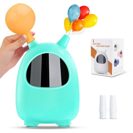 Balloon Pump Electric, SPLAKS Balloons Inflator Air Pump Portable Balloon Blower for Garland Arch, Party Decoration
