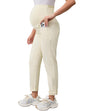 POSHGLAM Women's Maternity Jeans Over Belly Comfy Stretch Boyfriend Jeans Loose Pregnancy Pants, S-XXL