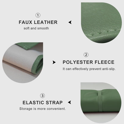 Sage Green Diaper Changing Pad for Baby, Portable Baby Changing Mat for Travel or Home, Foldable Mat Fits Perfectly in Diaper Bag (67-03)