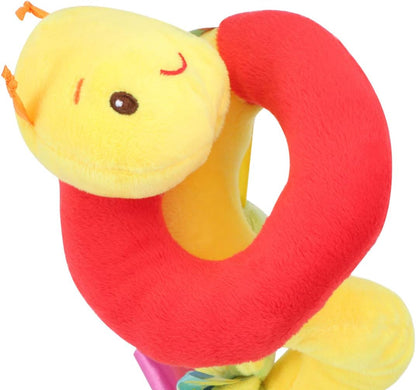 Uonlytech Crib Hanging Rattles Toys, Toy Hanging Rattles Spiral Stroller Crib Cot Toy Spiral Toy Pram Hanging for Babies Boys and Girls