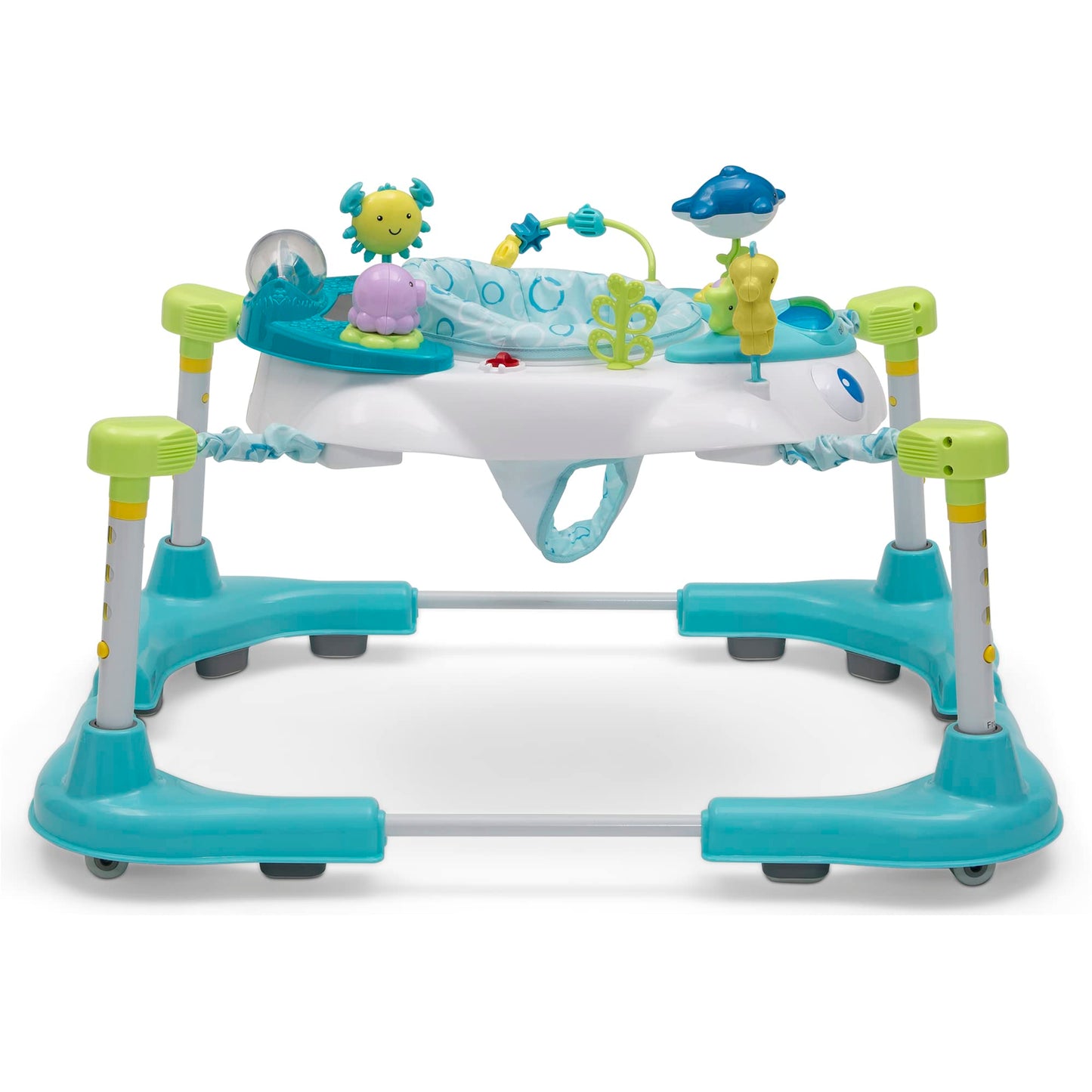 Delta Children Learn2Walk Balancer Baby Walker, Blue Ocean Adventure