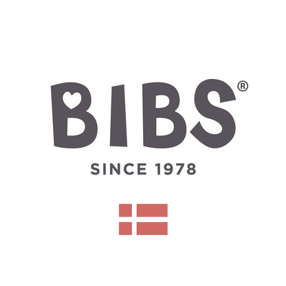 BIBS Pacifiers - Boheme Collection | BPA-Free Baby Pacifier | Made in Denmark | Set of 2 Ivory/Blossom Color Premium Soothers | Size 0-6 Months