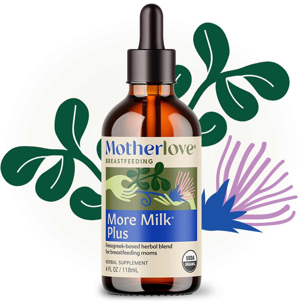 Motherlove More Milk Plus (60 Liquid caps 2 Pack) Fenugreek-Based Lactation Supplement to Support Breast Milk Supply—Non-GMO, Organic Herbs, Vegan, Kosher