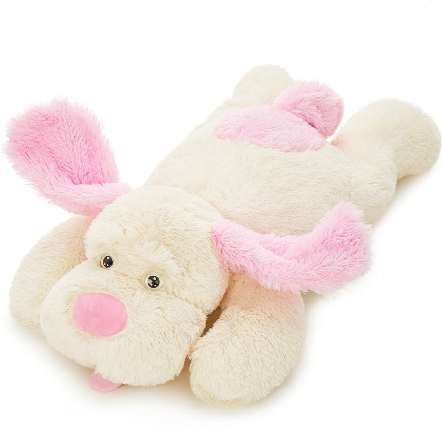 MaoGoLan 52“ Giant Stuffed Puppy Dog Animal,Ultra Soft Large Plush Soft Plush Dog Body Pillow Toy for Girls,Kids,Puppy Lover