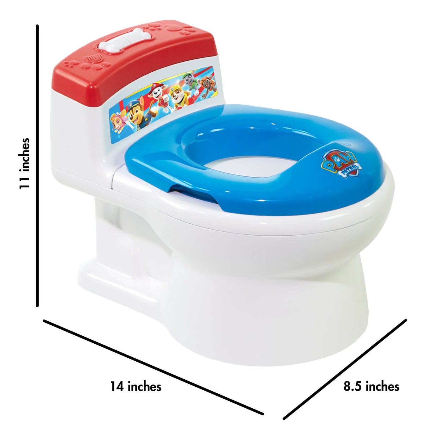The First Years Disney Minnie Mouse Potty Training Toilet and Toddler Toilet Seat - Toilet Training Potty with Fun Flushing and Cheering Sounds,Pink