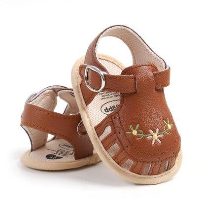 Baby Sandals Infant Boys Girls Summer Dress Flat Shoes Beach Sandals Newborn Crib Shoes First Walkers Prewalkers