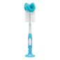 Dr. Brown's Baby Bottle Cleaning Brush with Sponge and Scrubber - Blue - 3-Pack