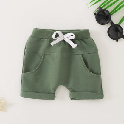Yvowming Toddler Baby Boy Clothes Kids Summer Truck Print T Shirt Short Set with Pockets 0-4T