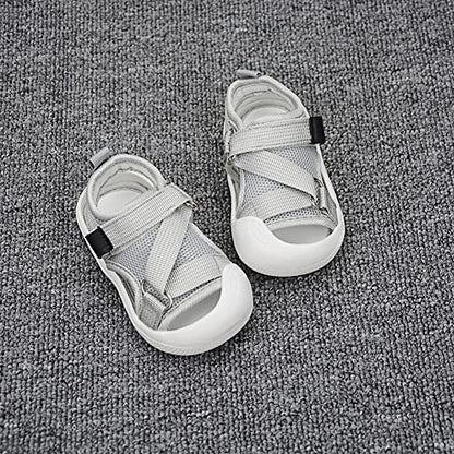 OAISNIT Baby Boys Girls Sports Sandals Lightweight Anti-Slip Rubber Sole Beach Aquatic Water Shoes Summer Toddler First Walking Shoe