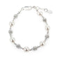 Cherished Moments Children's 14K Gold-plated or Sterling Silver Bracelet with Stardust Beads and Austrian Crystals for Babies, Infants, Toddlers, and Girls Jewelry Gifts