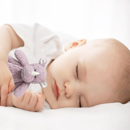 Baby Pink Rhino Soft Stuffed Animal Security Blanket, Plush Rhino Character Lovey Blanket, Baby Shower/Nursery Gift, Newborn Infant Toddler Snuggle Blankie for Boys Girls, 14 Inches