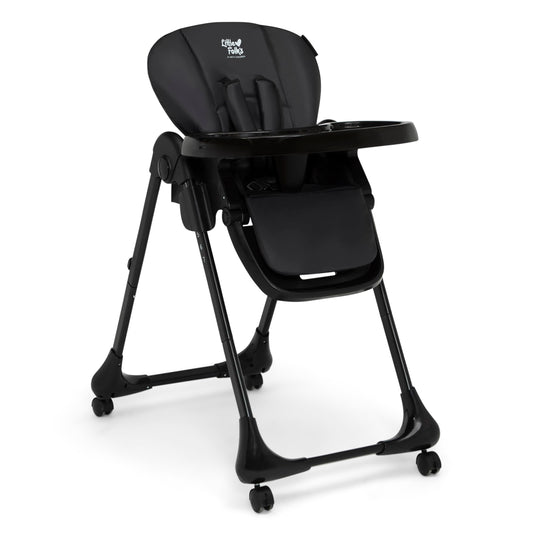 Delta Children Little Folks 2-in-1 SlimFold High Chair for Babies and Toddlers, Sage Green