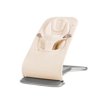 Ergobaby Evolve 3-in-1 Mesh Bouncer, Adjustable Multi Position Baby Bouncer Seat, Fits Newborn to Toddler, Grey Mesh