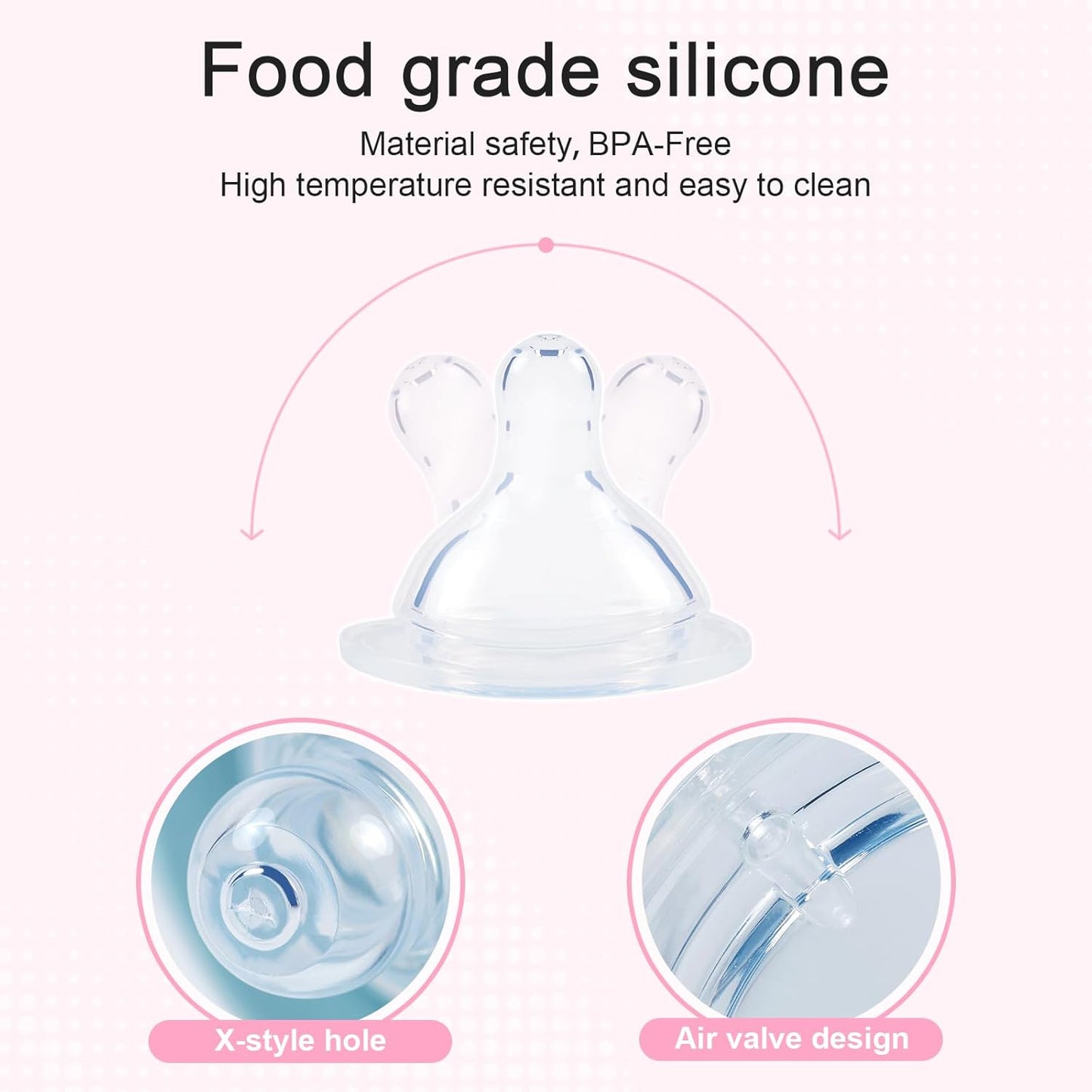 LittleForBig Adult Glass Feeding Bottle Ultra Printed Specialty Oversized Baby Parade Pattern