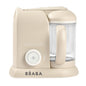 BEABA Babycook Solo 4 in 1 Baby Food Maker, Puree Steamer and Blender for Purees, Grinder with Auto Steam Cooking, Lrg Capacity 4.5 Cups 27 Servings in 20 Mins, Rose Gold