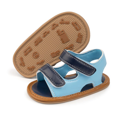 Miamooi Infant Baby Boys Girls Summer Beach Sandals Non Slip Soft Rubber Sole Toddler Outdoor Closed-Toe First Walker Shoes