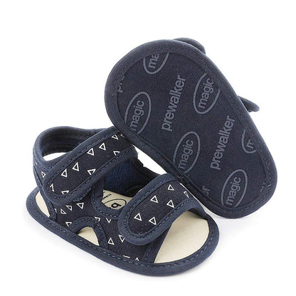 HsdsBebe Infant Baby Boys Girls Summer Beach Sandals Breathable Athletic Anti-slip Soft Sole Newborn First Walker Crib Shoes