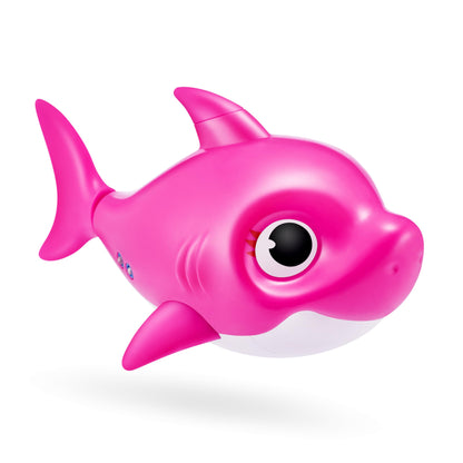 Robo Alive Junior Baby Shark New Silicon Fins Version Singing and Swimming Baby Shark (Yellow) by ZURU