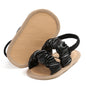 COSANKIM Infant Baby Girls Summer Sandals with Flower Soft Sole Newborn Toddler First Walker Crib Dress Shoes