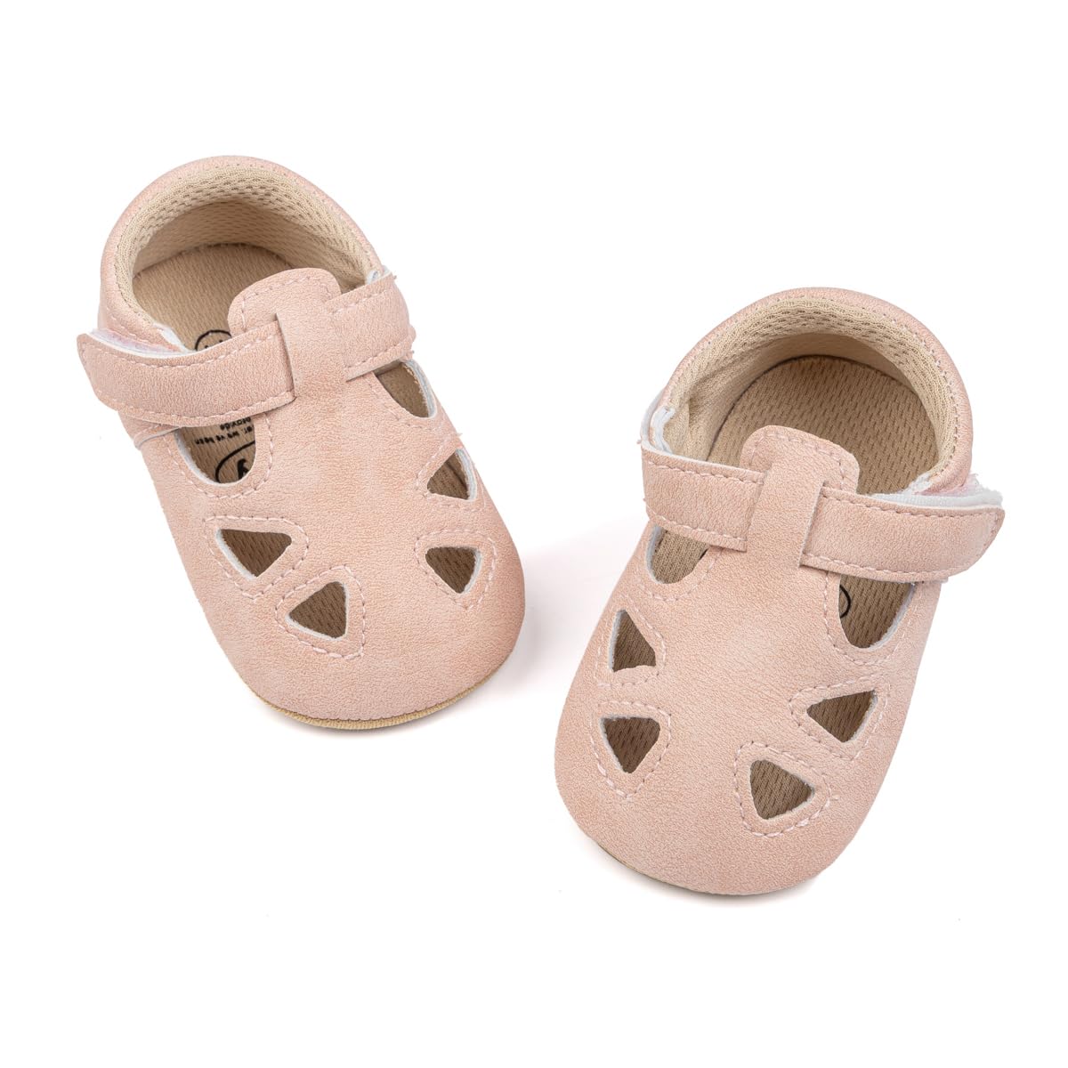 HsdsBebe Infant Baby Boys Girls Summer Beach Sandals Breathable Athletic Anti-slip Soft Sole Newborn First Walker Crib Shoes