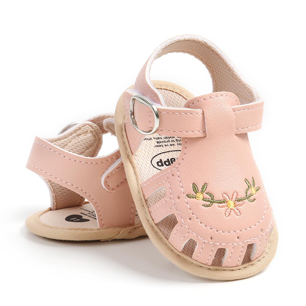 Baby Sandals Infant Boys Girls Summer Dress Flat Shoes Beach Sandals Newborn Crib Shoes First Walkers Prewalkers