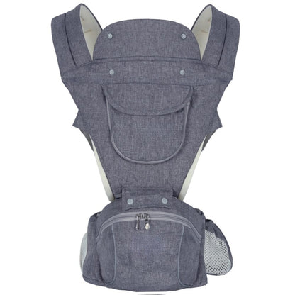 Baby Carrier 3-in-1 Ergonomic Infant Carrier Soft Baby Holder 3 to 36 Months,4 Season/All Seasons,Newborn to Toddler with Hood All Position Baby Hipseat (Pink)