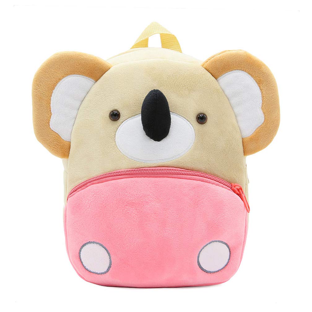 Cute Toddler Backpack Plush Animal Cartoon Mini Travel Daycare Bag for Baby Girl Boy 2-6 Years (Shark Blue)