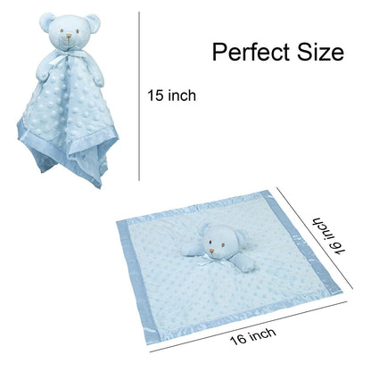 Pro Goleem Duck Security Blanket Soft Yellow Baby Lovey Unisex Lovie Baby Gifts for Newborn Toddler Snuggle Toy Stuffed Animal 16 Inch