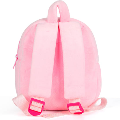 HONGTEYA Toddler Backpack Plush Backpack for Kids Soft Mini Backpack for Girls Animal Elephanet Doll Toys Birthday Easter Christmas kids for Age 1 2 3 4 5