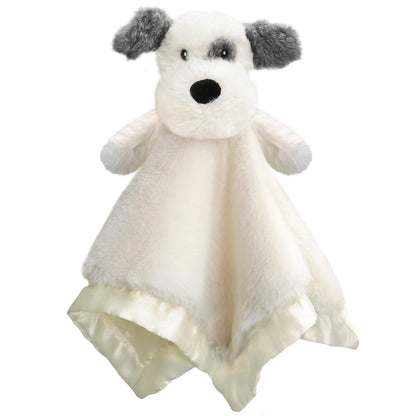 Bear Security Blanket Soft Baby Lovey Fluffy Blanket Unisex Lovie Snuggle Toy Baby Bear Stuffed Gift for Newborn, Boys and Girls, 13.5 Inch