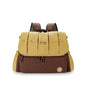 Lmbabter Diaper Bag Backpack Convertible Messenger Bag Travel Backpack Maternity Bags Stylish Baby Bag with Changing Pad for Mom (Brown)