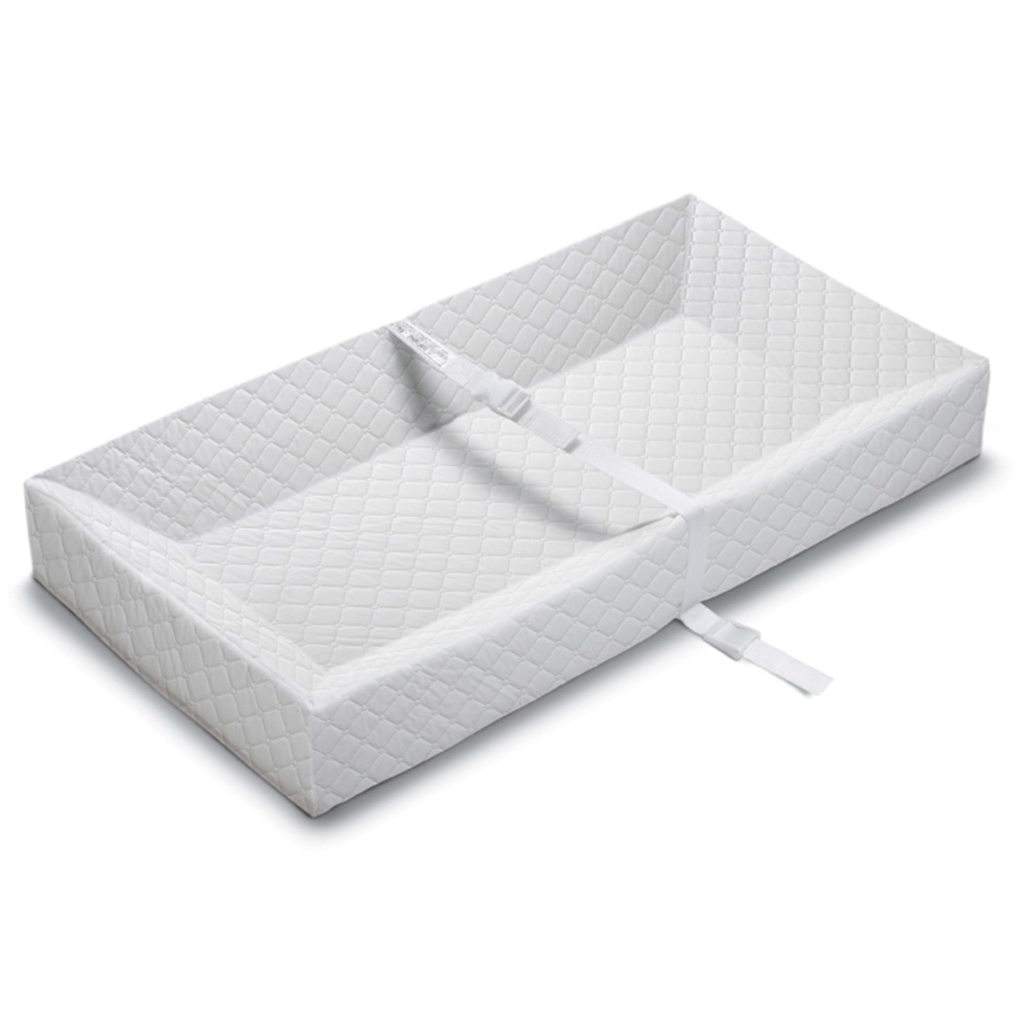 Summer by Ingenuity 4-Sided Changing Pad – Durable Quilted Changing Pad Made with Waterproof Material, Includes Infant Safety Belt with Quick-Release Buckle