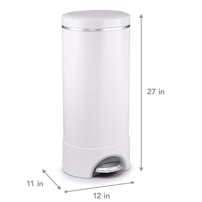 Munchkin® Step Diaper Pail Bundle - Includes Diaper Pail, Refill Rings, Bags and Baking Soda Puck
