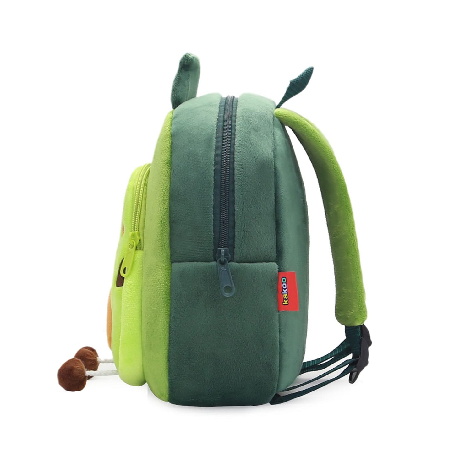 NICE CHOICE Cute Toddler Backpack Toddler Bag Plush Animal Cartoon Mini Travel Bag for Baby Girl Boy 2-6 Years(Grey Elephant)