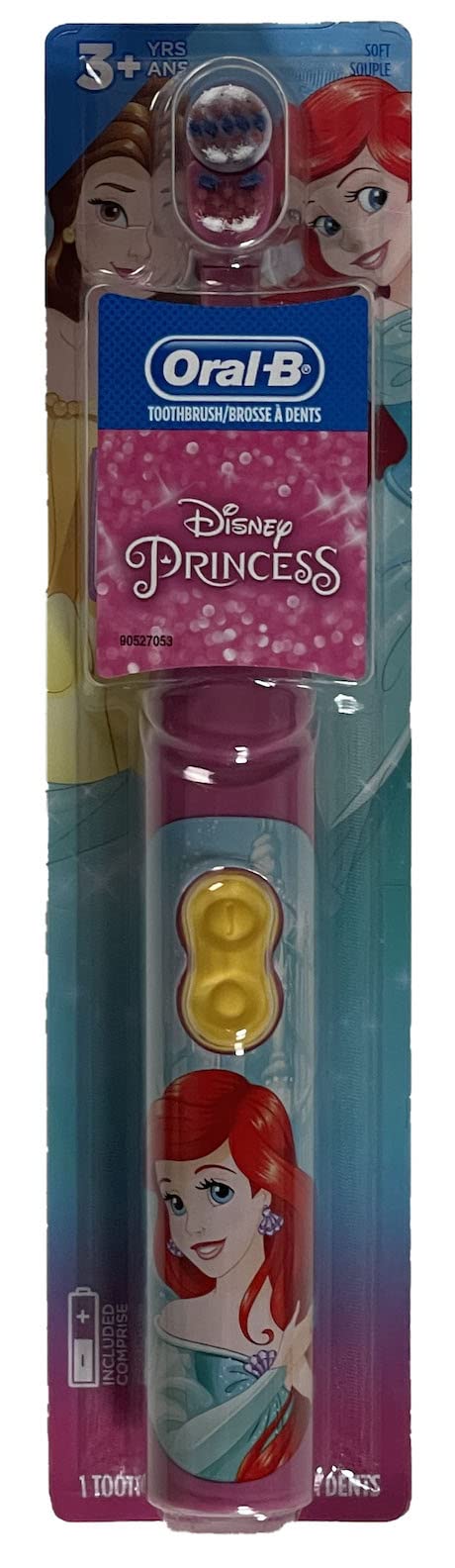 Oral-B Kids Battery Power Electric Toothbrush Featuring Disney's Frozen for Children and Toddlers age 3+, Soft (Characters May Vary)