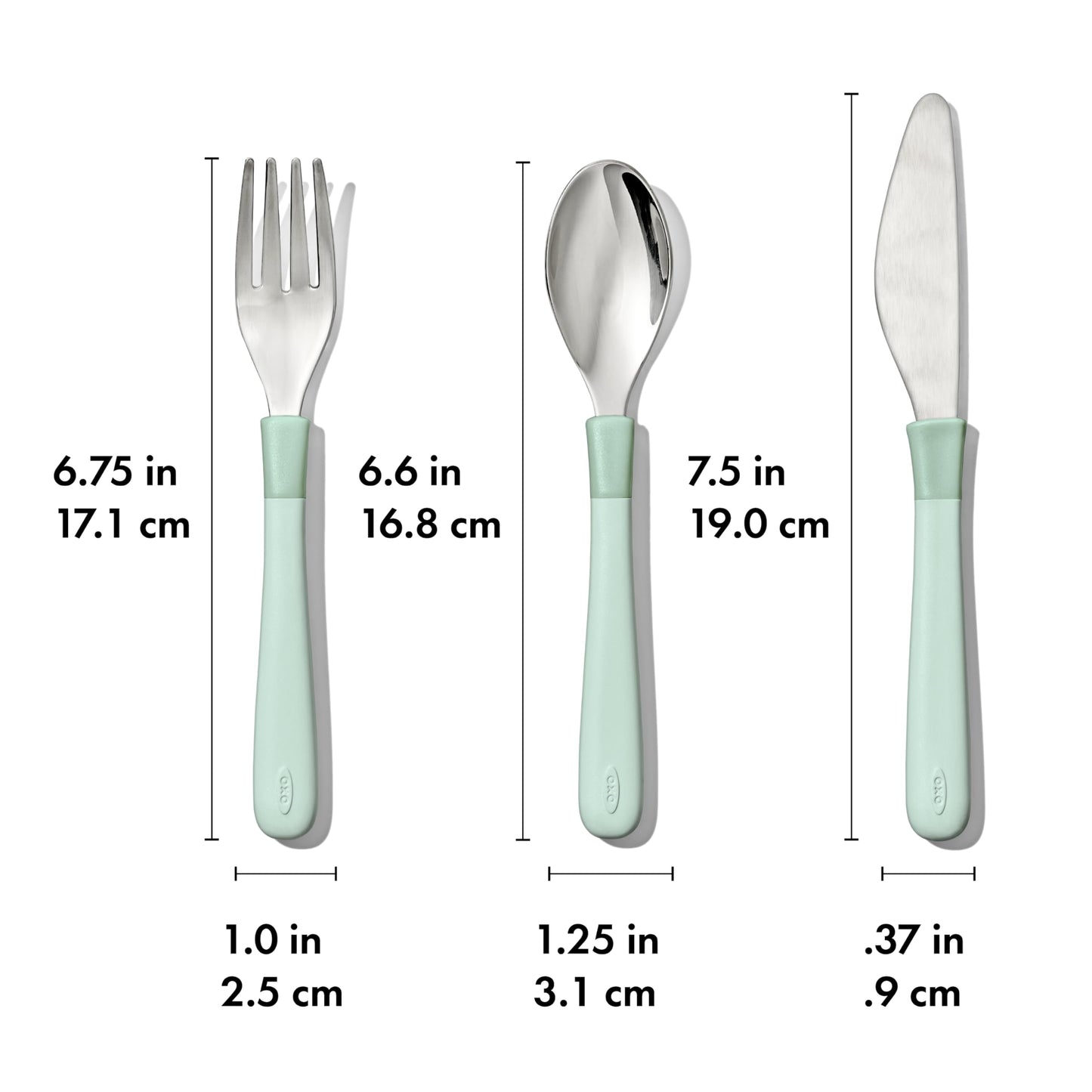 OXO Tot Cutlery for Big Kids - Blossom