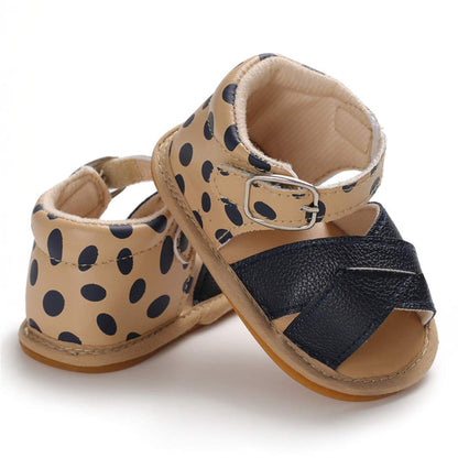 Baby Girl Sandals Summer Crib Shoes Bowknot Soft Sole Infant Girls Princess Dress Flats First Walker Shoes