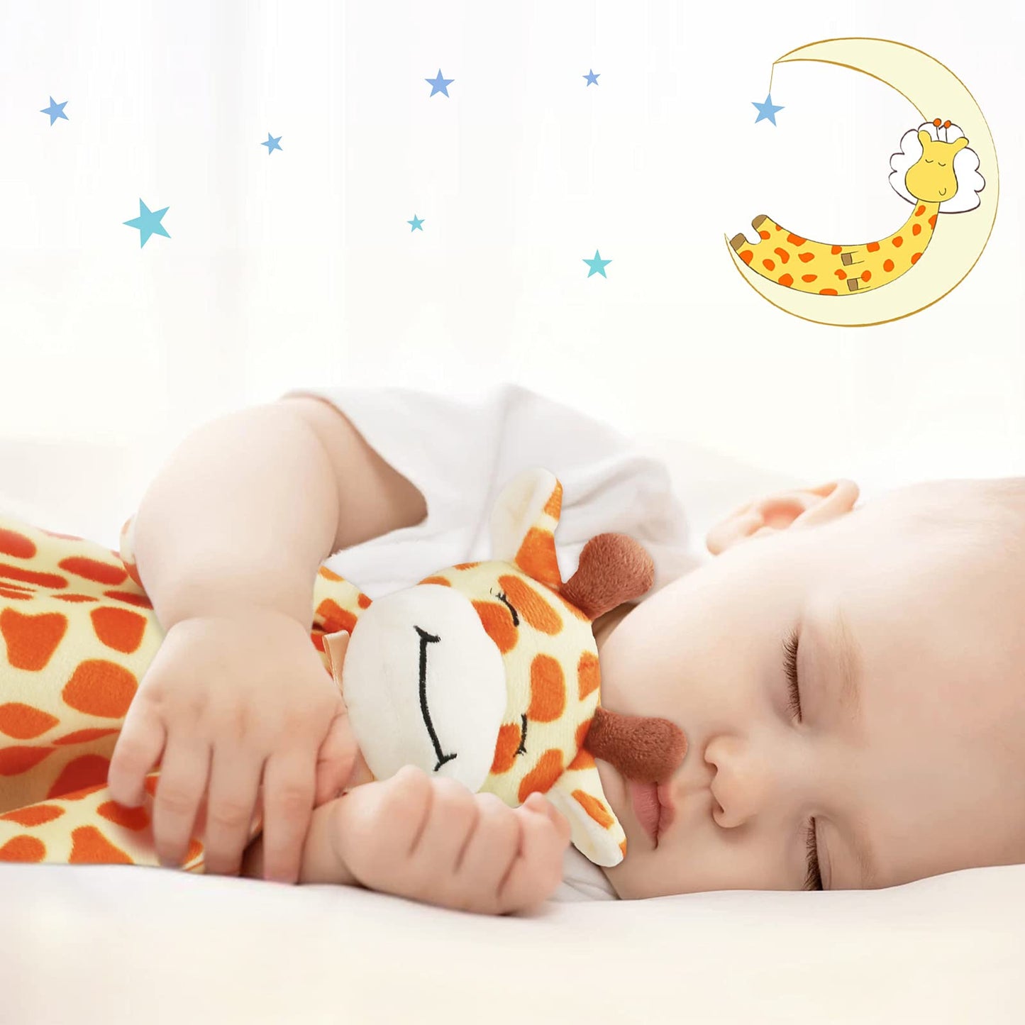 Pro Goleem Duck Security Blanket Soft Yellow Baby Lovey Unisex Lovie Baby Gifts for Newborn Toddler Snuggle Toy Stuffed Animal 16 Inch