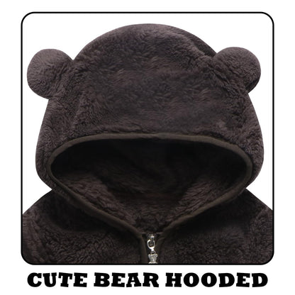 newborn boys girls 0-6 months winter jackets for baby coat warm flecee clothes