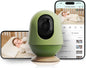 AI-Powered WiFi Baby Monitor with HD Camera & Audio - Auto Tracking, Cry & Sleep Detection, 3K Ultra HD Video, Moments Capture, Compatible with iOS & Android Apps
