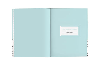 Pearhead Hello Baby First 5 Years Memory Book, Baby Girl Keepsake for New and Expectant Parents, Pregnancy And Milestone Journal, Pink
