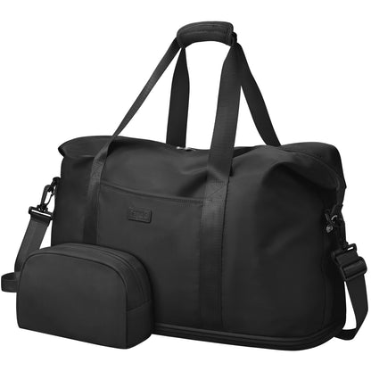Expandable Travel Duffle Bags Weekender Overnight Bags for Women Men Hospital Bag for Women Labor Delivery with Toiletry Bag Waterproof