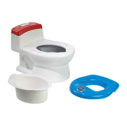 The First Years Disney Minnie Mouse Potty Training Toilet and Toddler Toilet Seat - Toilet Training Potty with Fun Flushing and Cheering Sounds,Pink